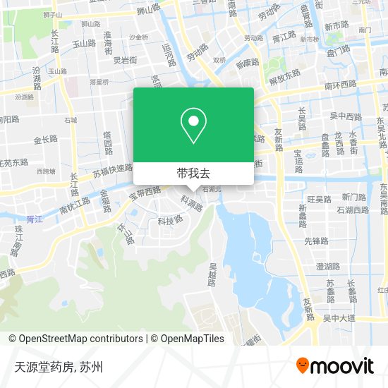 天源堂药房地图