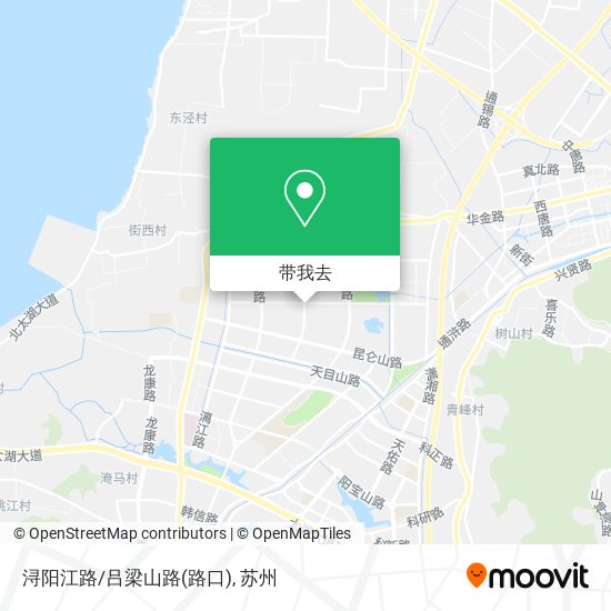 浔阳江路/吕梁山路(路口)地图