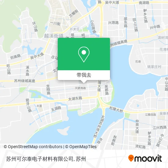 苏州可尔泰电子材料有限公司地图