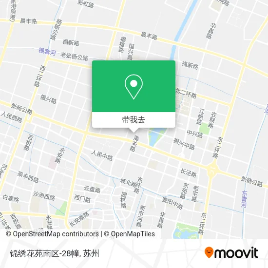 锦绣花苑南区-28幢地图