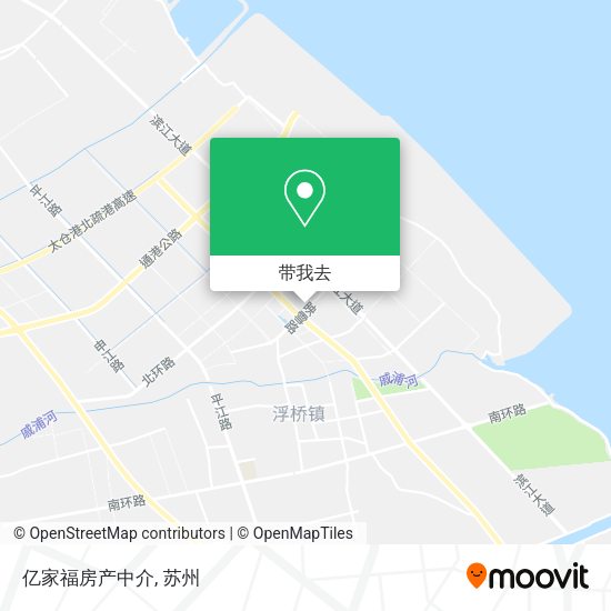 亿家福房产中介地图