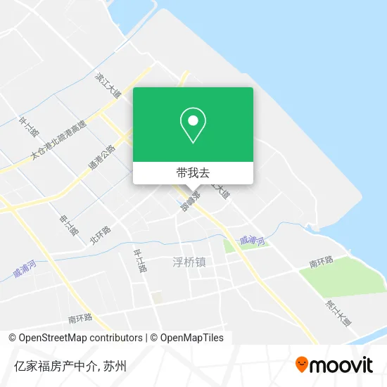 亿家福房产中介地图