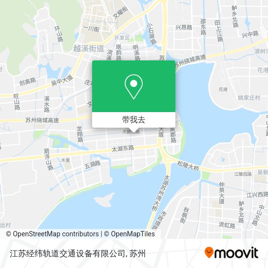 江苏经纬轨道交通设备有限公司地图