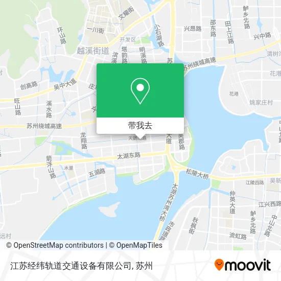 江苏经纬轨道交通设备有限公司地图