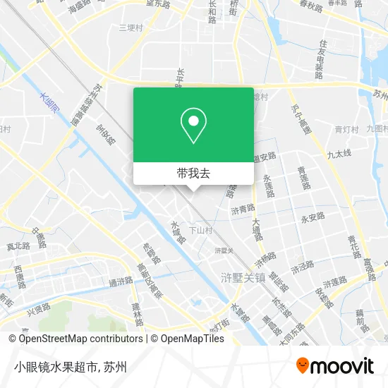 小眼镜水果超市地图