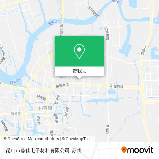昆山市鼎佳电子材料有限公司地图