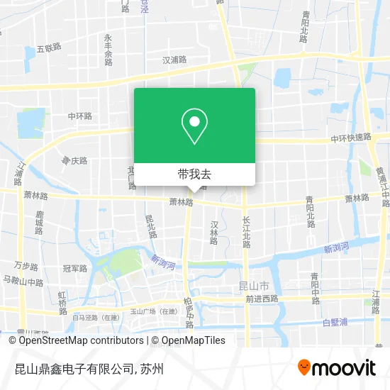昆山鼎鑫电子有限公司地图