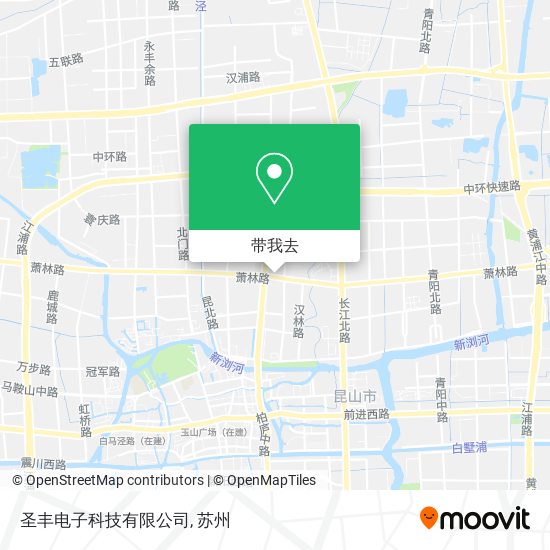 圣丰电子科技有限公司地图