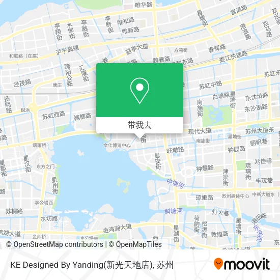 KE Designed By Yanding(新光天地店)地图
