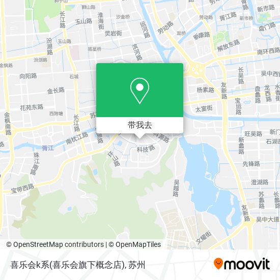 喜乐会k系(喜乐会旗下概念店)地图