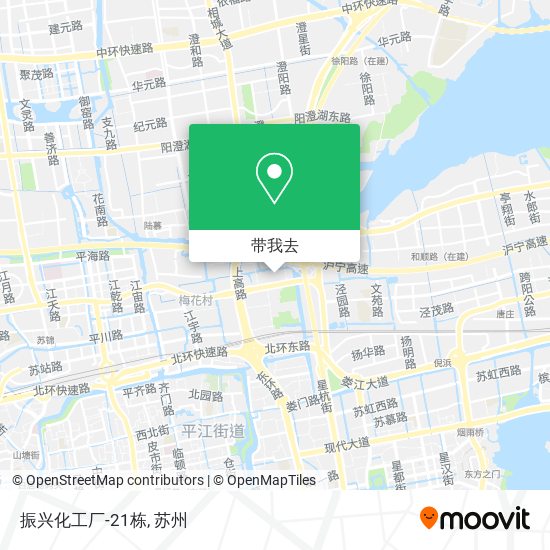 振兴化工厂-21栋地图