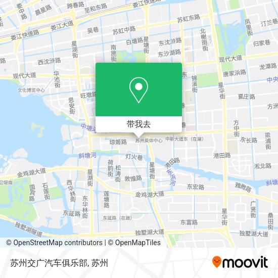 苏州交广汽车俱乐部地图