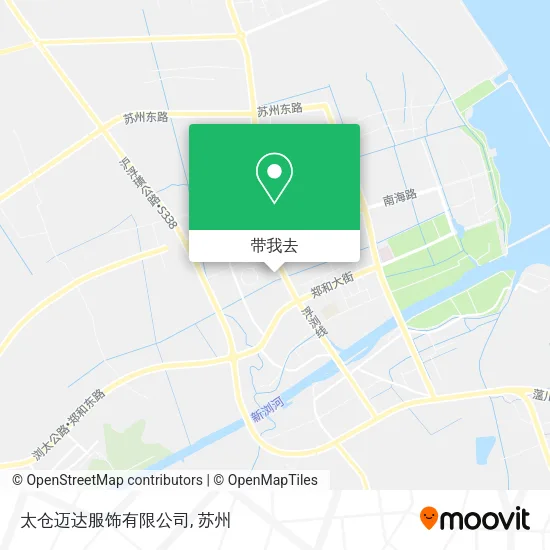 太仓迈达服饰有限公司地图