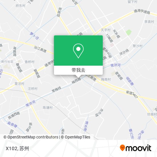 X102地图