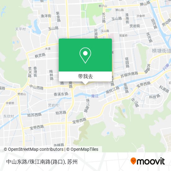 中山东路/珠江南路(路口)地图