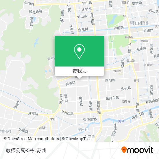 教师公寓-5栋地图