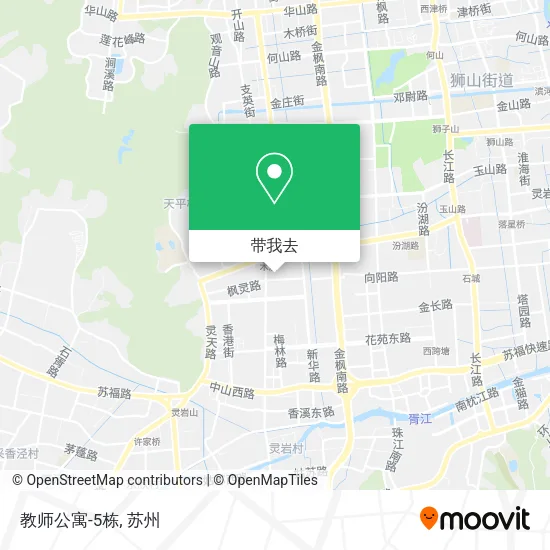 教师公寓-5栋地图