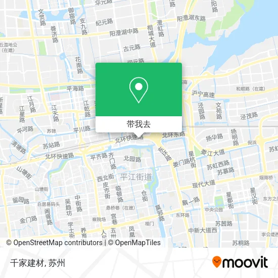 千家建材地图