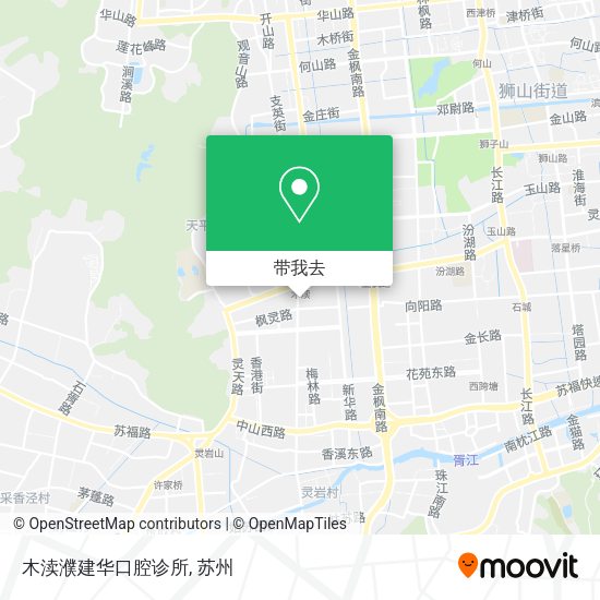 木渎濮建华口腔诊所地图