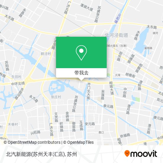 北汽新能源(苏州天丰汇店)地图