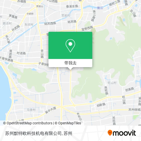 苏州默特欧科技机电有限公司地图