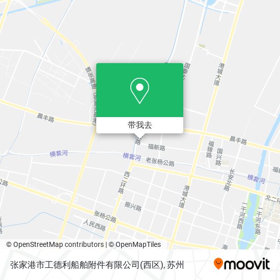 张家港市工德利船舶附件有限公司(西区)地图