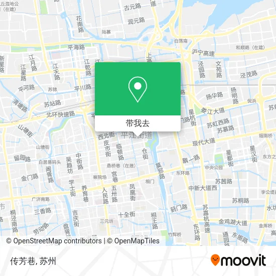 传芳巷地图
