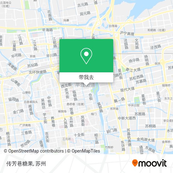 传芳巷糖果地图