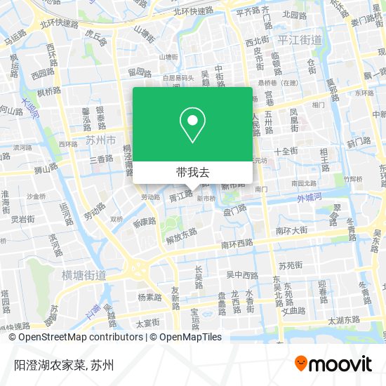 阳澄湖农家菜地图