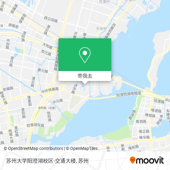 苏州大学阳澄湖校区-交通大楼地图