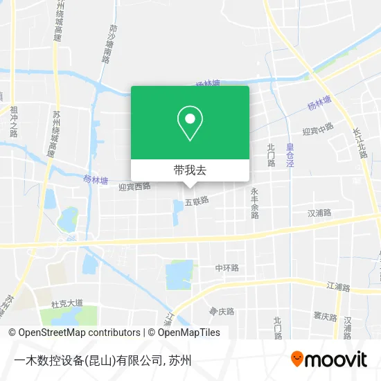 一木数控设备(昆山)有限公司地图