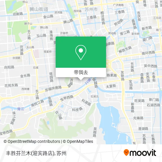 丰胜芬兰木(迎宾路店)地图