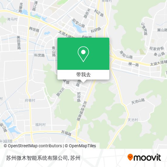 苏州微木智能系统有限公司地图