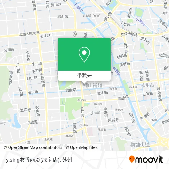 y.sing衣香丽影(绿宝店)地图