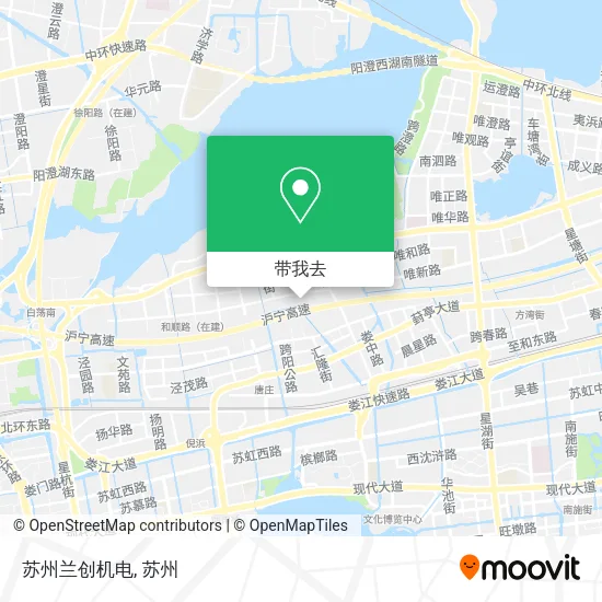 苏州兰创机电地图