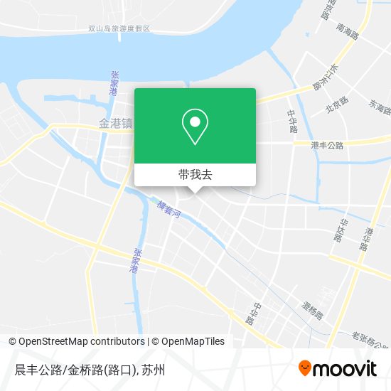 晨丰公路/金桥路(路口)地图