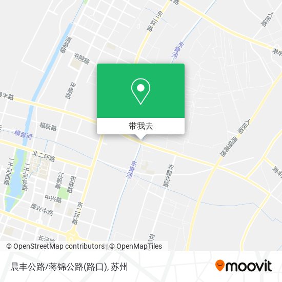 晨丰公路/蒋锦公路(路口)地图