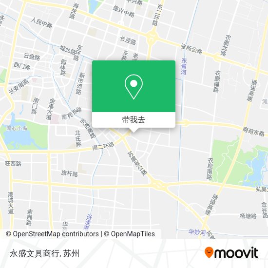 永盛文具商行地图