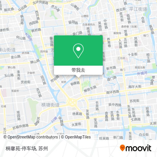 桐馨苑-停车场地图