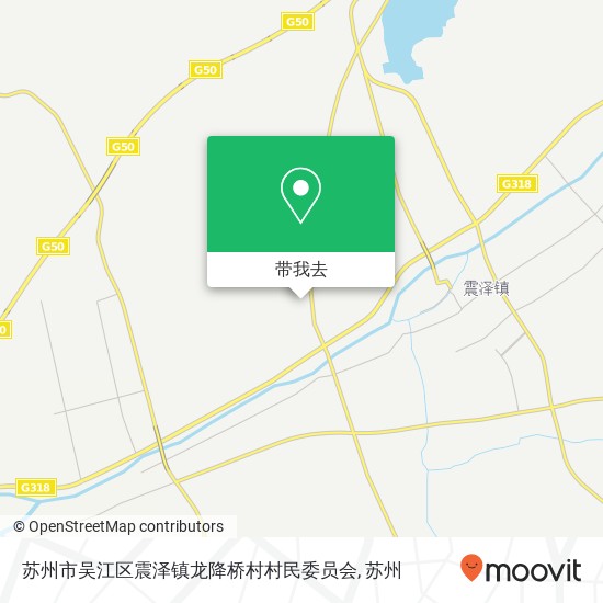 苏州市吴江区震泽镇龙降桥村村民委员会地图