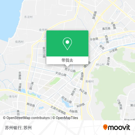 苏州银行地图