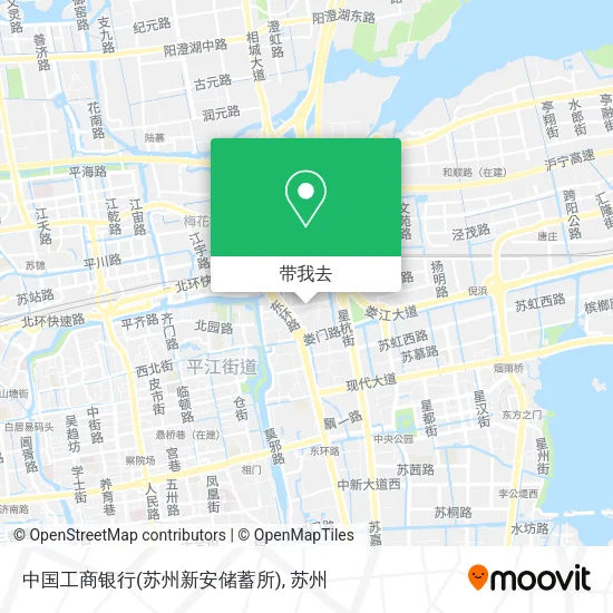 中国工商银行(苏州新安储蓄所)地图