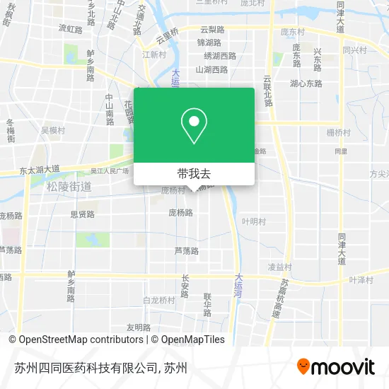 苏州四同医药科技有限公司地图