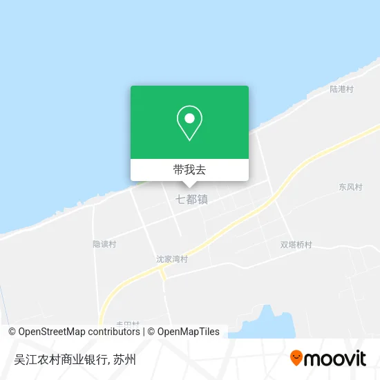 吴江农村商业银行地图