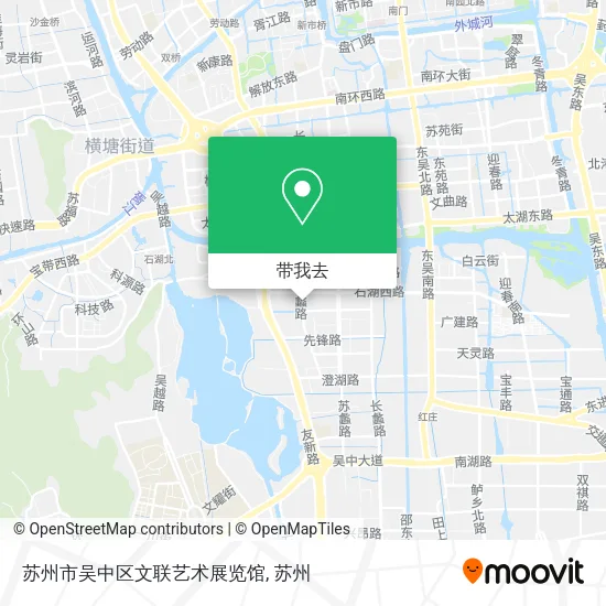 苏州市吴中区文联艺术展览馆地图
