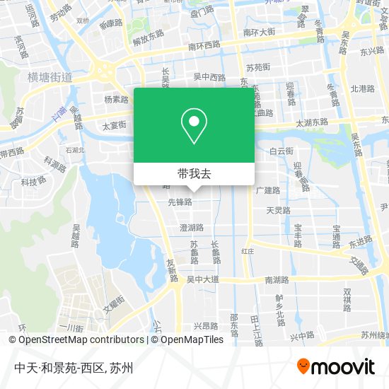中天·和景苑-西区地图