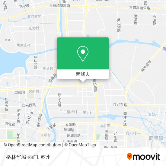 格林华城-西门地图