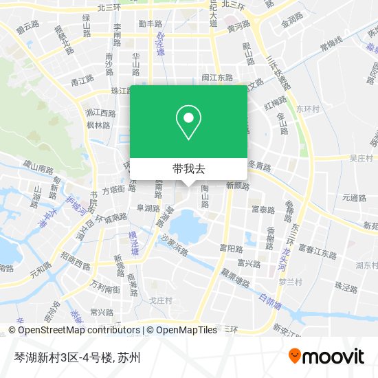 琴湖新村3区-4号楼地图