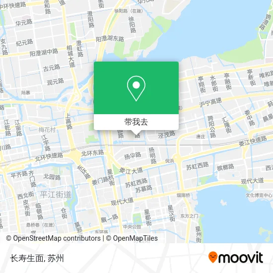 长寿生面地图