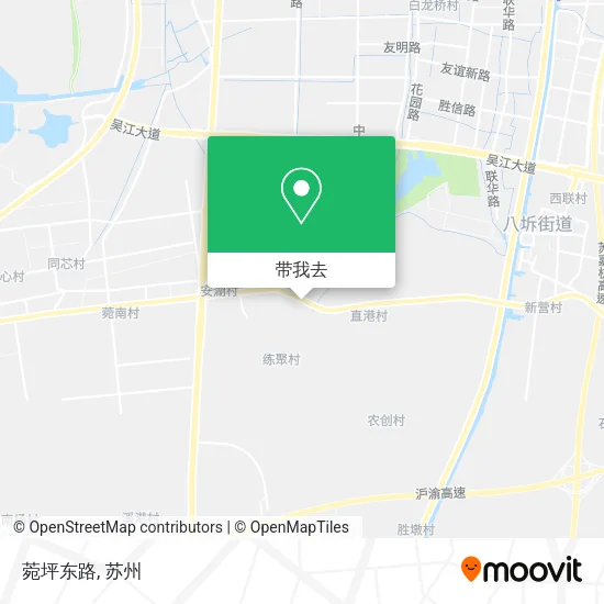 菀坪东路地图